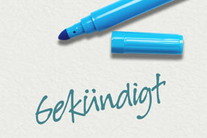 Alles zur Kündigungsfrist eines Arbeitsverhältnisses