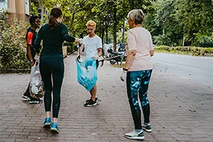 Nachhaltiges Angebot im Verein: Plogging, Naturschutz etc.