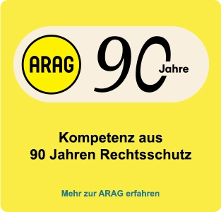 ARAG - Kompetenz aus 90 Jahren Rechtsschutz