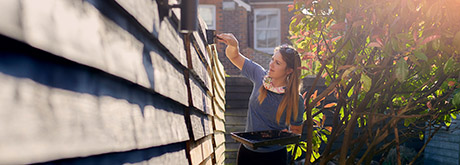 Einfriedung vom eigenen Grundstück