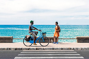 Was gilt für Fahrradfahrer auf dem Zebrastreifen?
