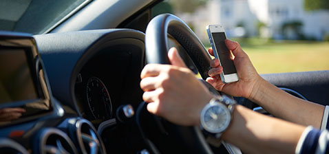 Handy am Steuer