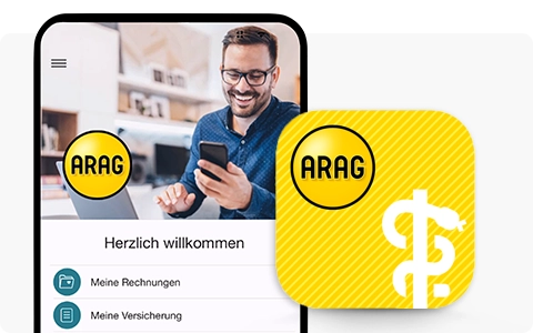 Teaser GesundheitsApp mit App Icon