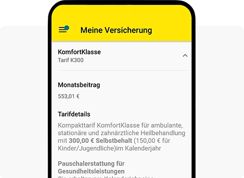 ARAG GesundheitsApp: Versicherte Leistungen auf einen Blick ARAG GesundheitsApp: Versicherte Leistungen auf einen Blick