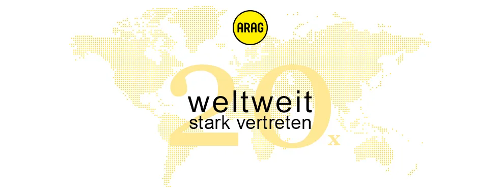 ARAG weltweit stark vertreten